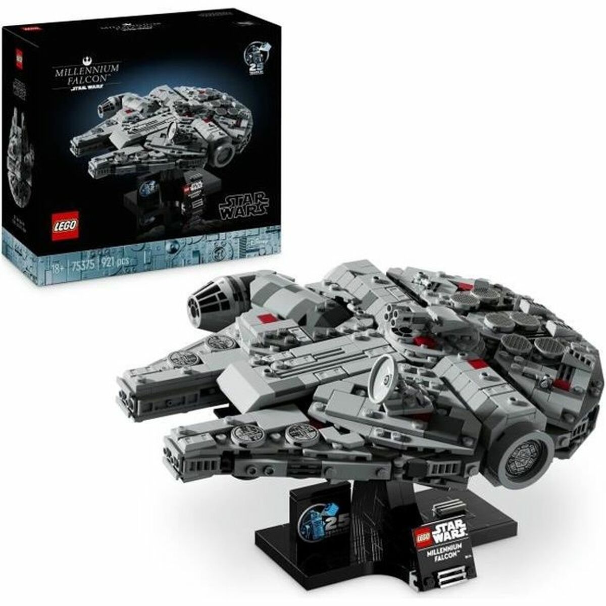 Set de Construcție Lego Star Wars 75375 Millennium Falcon Multicolor 921 Piese - Jucarii si jocuri