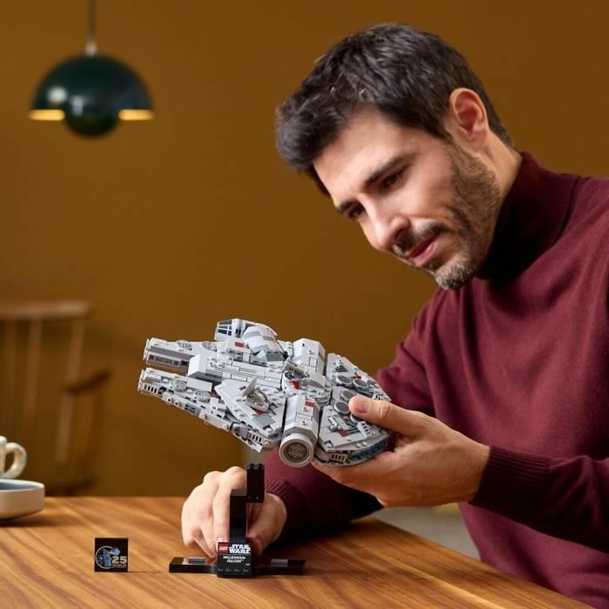 Set de Construcție Lego Star Wars 75375 Millennium Falcon Multicolor 921 Piese - Jucarii si jocuri