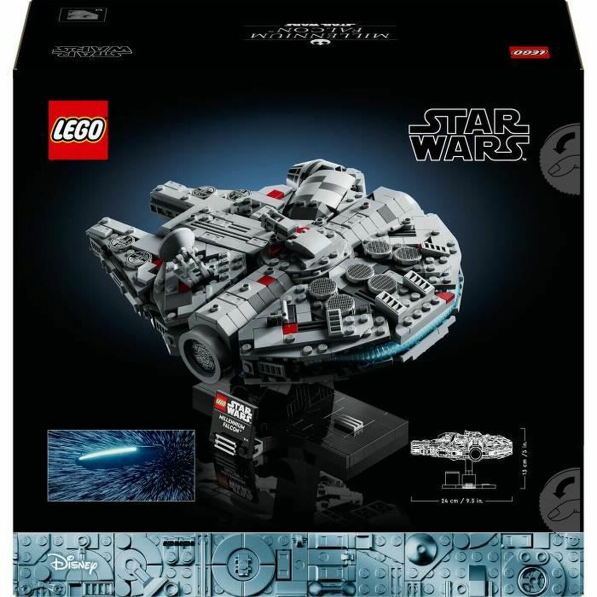 Set de Construcție Lego Star Wars 75375 Millennium Falcon Multicolor 921 Piese - Jucarii si jocuri