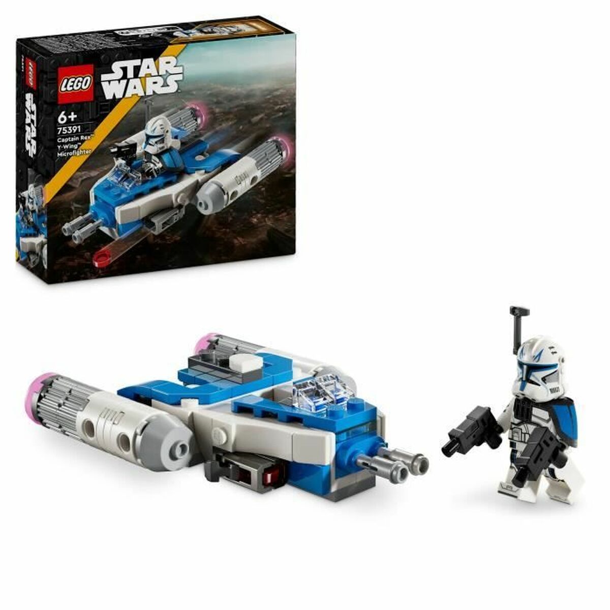 Set de Construcție Lego Captain Rex's Y-Wing Microfighter Multicolor - Jucarii si jocuri