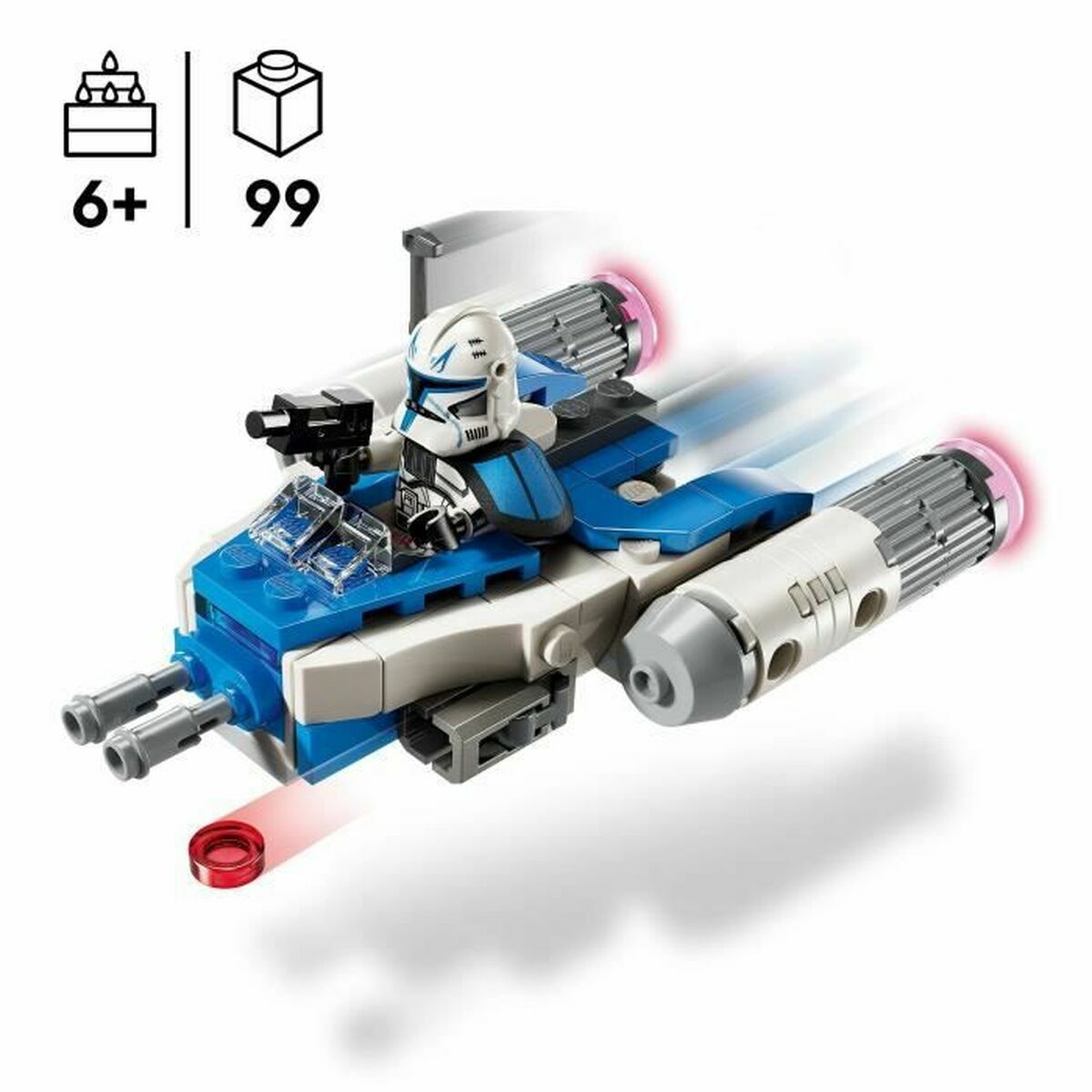 Set de Construcție Lego Captain Rex's Y-Wing Microfighter Multicolor - Jucarii si jocuri