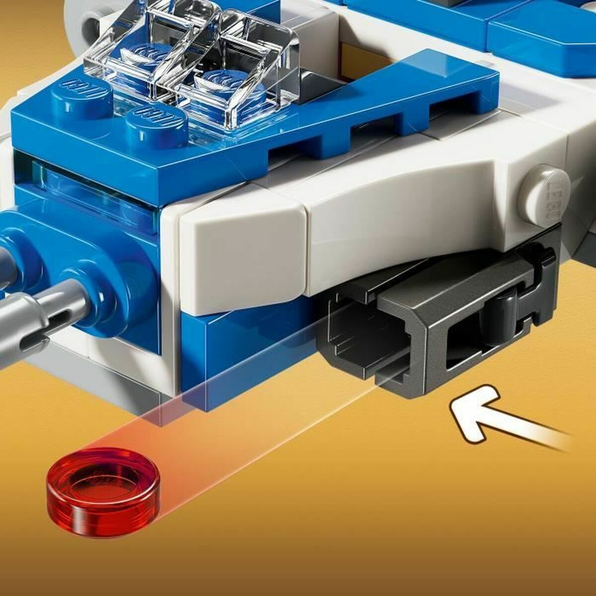 Set de Construcție Lego Captain Rex's Y-Wing Microfighter Multicolor - Jucarii si jocuri