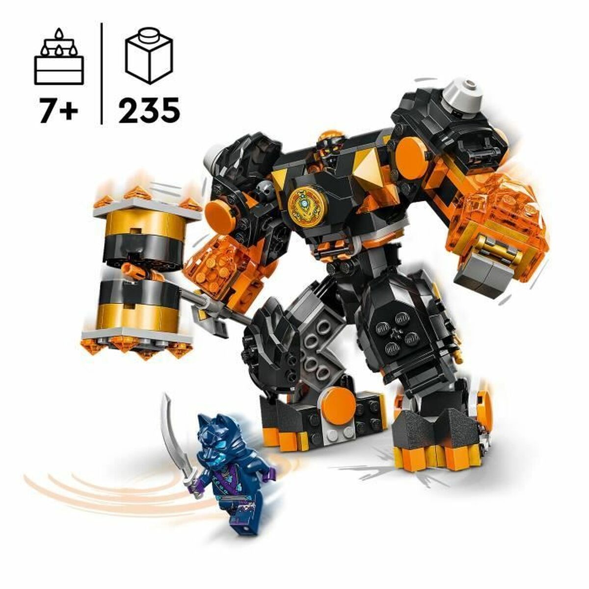 Playset Lego 71806 Cole Land Elemental Mecca - Jucarii si jocuri, Păpuși și figurine