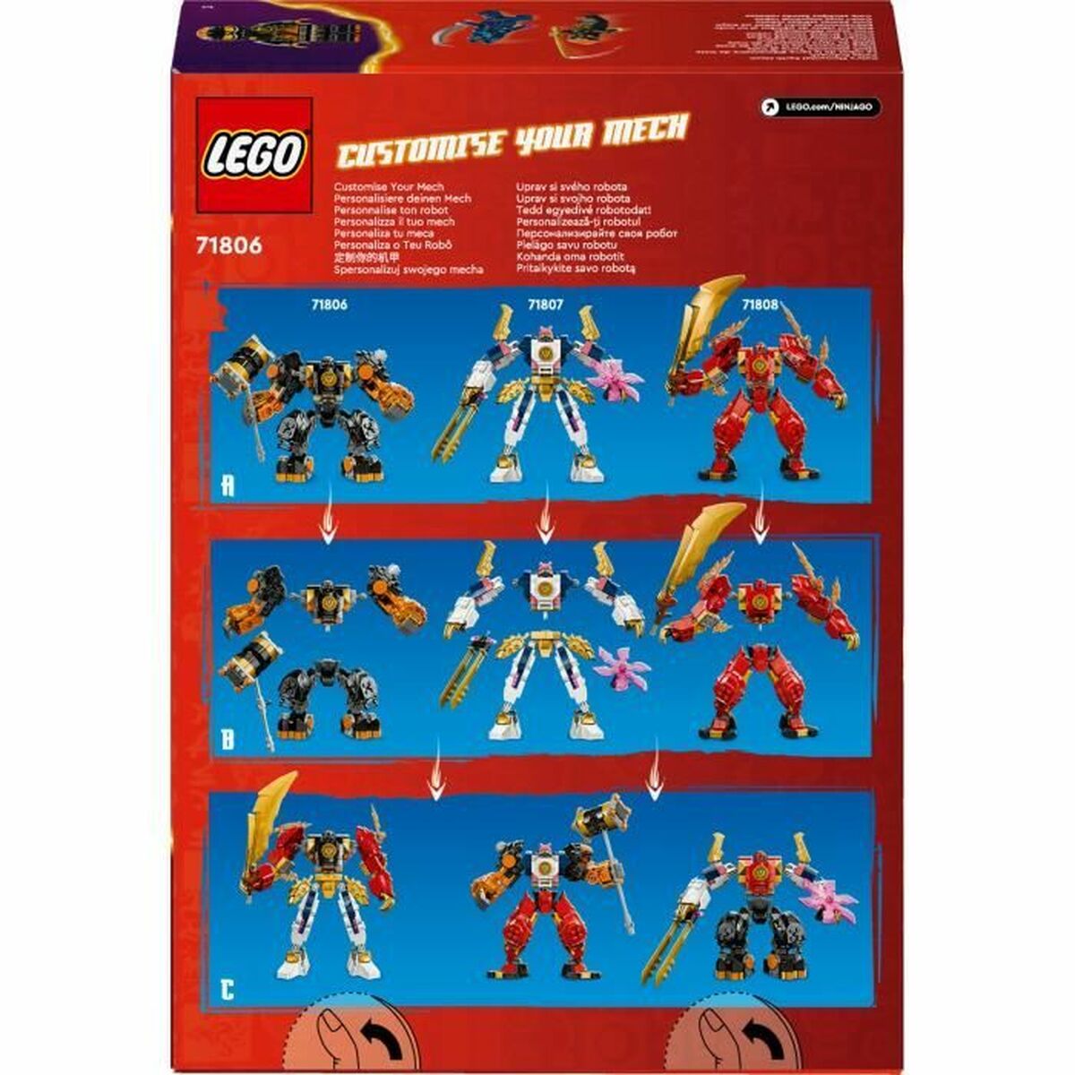 Playset Lego 71806 Cole Land Elemental Mecca - Jucarii si jocuri, Păpuși și figurine