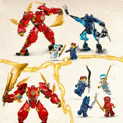 Playset Lego 71808 Kai Fire Elemental Mecca - ToyPro - Jucarii si jocuri, Păpuși și figurine