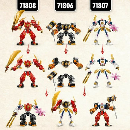 Playset Lego 71808 Kai Fire Elemental Mecca - ToyPro - Jucarii si jocuri, Păpuși și figurine