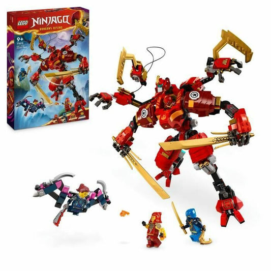 Set de Construcție Lego NINJAGO 71812 Kai's Ninja Climbing Robot Multicolor - Jucarii si jocuri