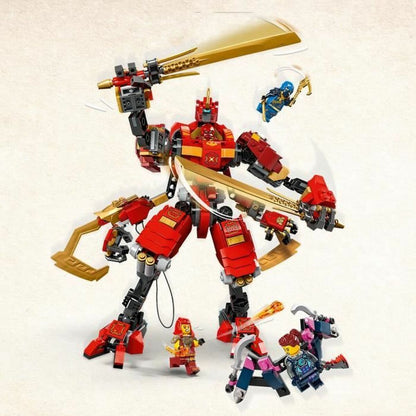 Set de Construcție Lego NINJAGO 71812 Kai's Ninja Climbing Robot Multicolor - Jucarii si jocuri