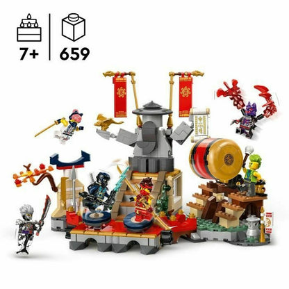 Set de Construcție Lego NINJAGO 71818 Tournament Battle Arena Multicolor 659 Piese - Jucarii si jocuri