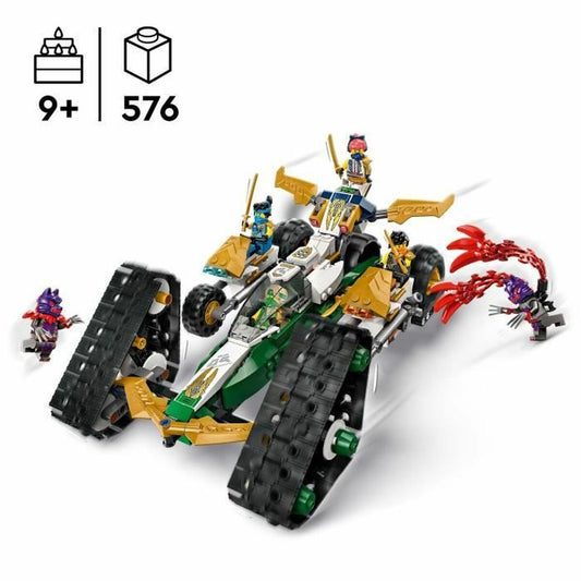 Set de Construcție Lego Ninja Team Combo Vehicle Multicolor 576 Piese - Jucarii si jocuri