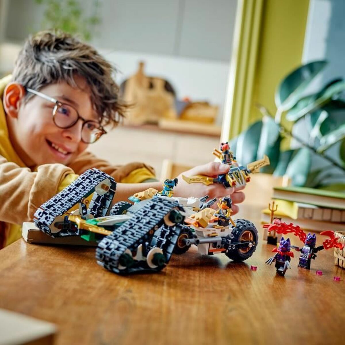 Set de Construcție Lego Ninja Team Combo Vehicle Multicolor 576 Piese - Jucarii si jocuri