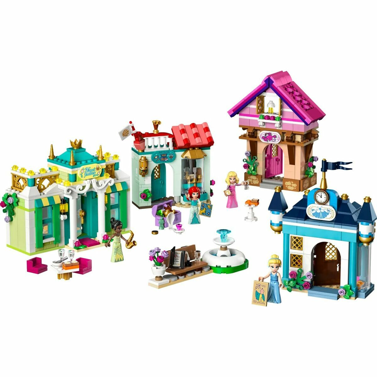 Playset Lego 43246 Disney Princess Market Adventure - Jucarii si jocuri, Păpuși și figurine