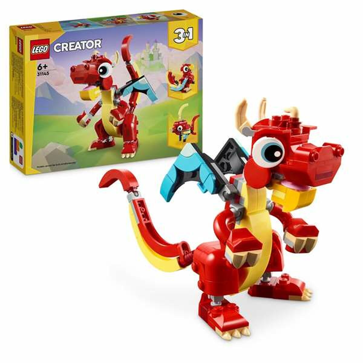 Set de Construcție Lego Creator 31145 Red Dragon 149 Piese - Jucarii si jocuri