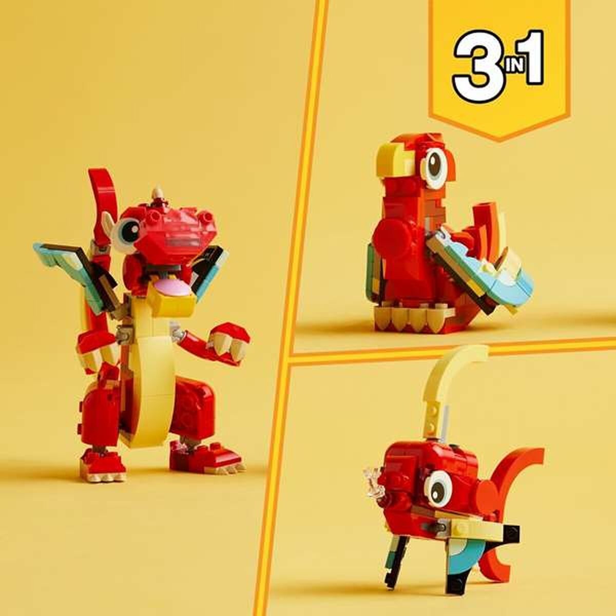 Set de Construcție Lego Creator 31145 Red Dragon 149 Piese - Jucarii si jocuri