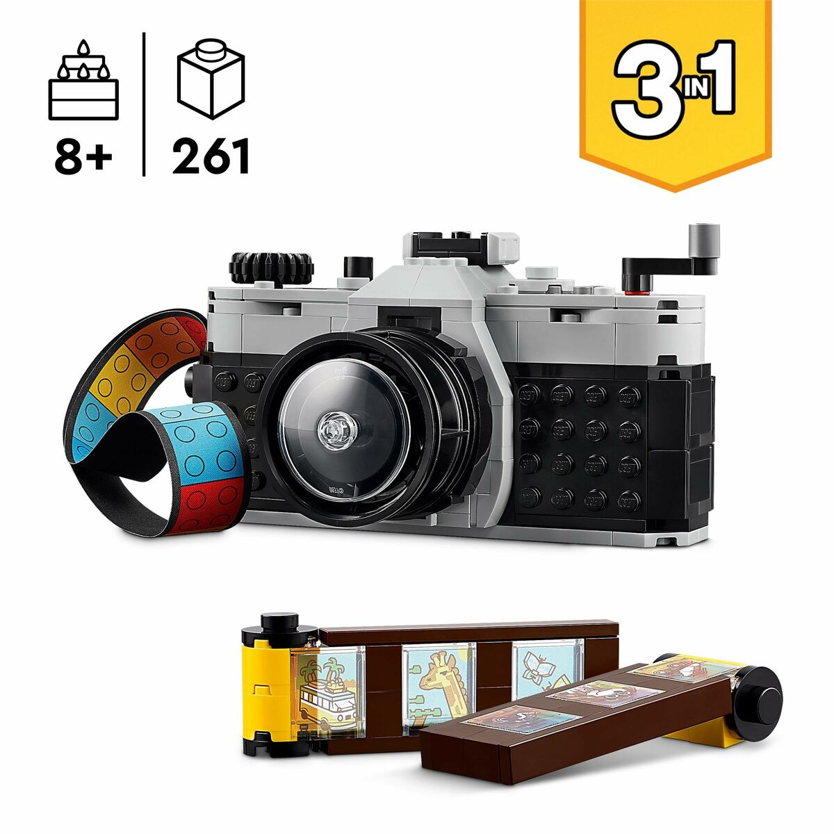 Set de Construcție Lego 31147 Creator Retro Camera Multicolor - Jucarii si jocuri