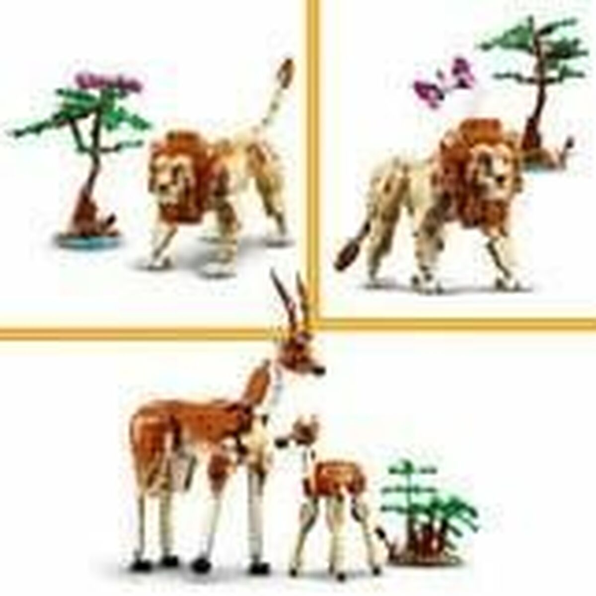 Playset Lego 31150 Creator Wild Animal Safari - Jucarii si jocuri, Păpuși și figurine
