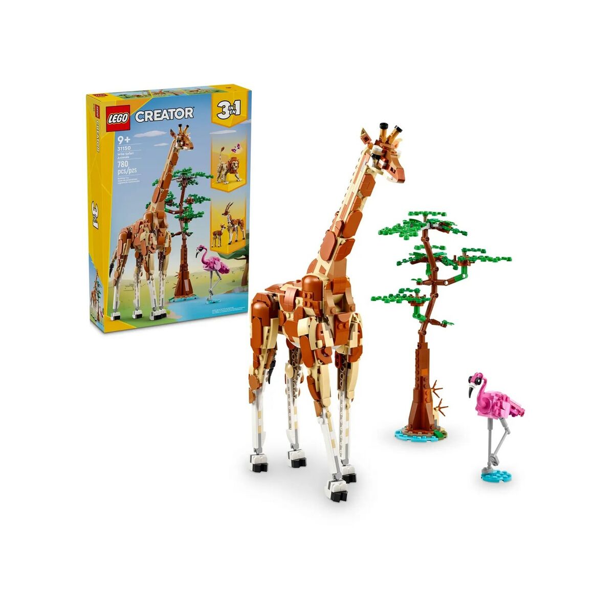 Set de Construcție Lego 31150 Wild Safari Animals Multicolor 780 Piese - Jucarii si jocuri
