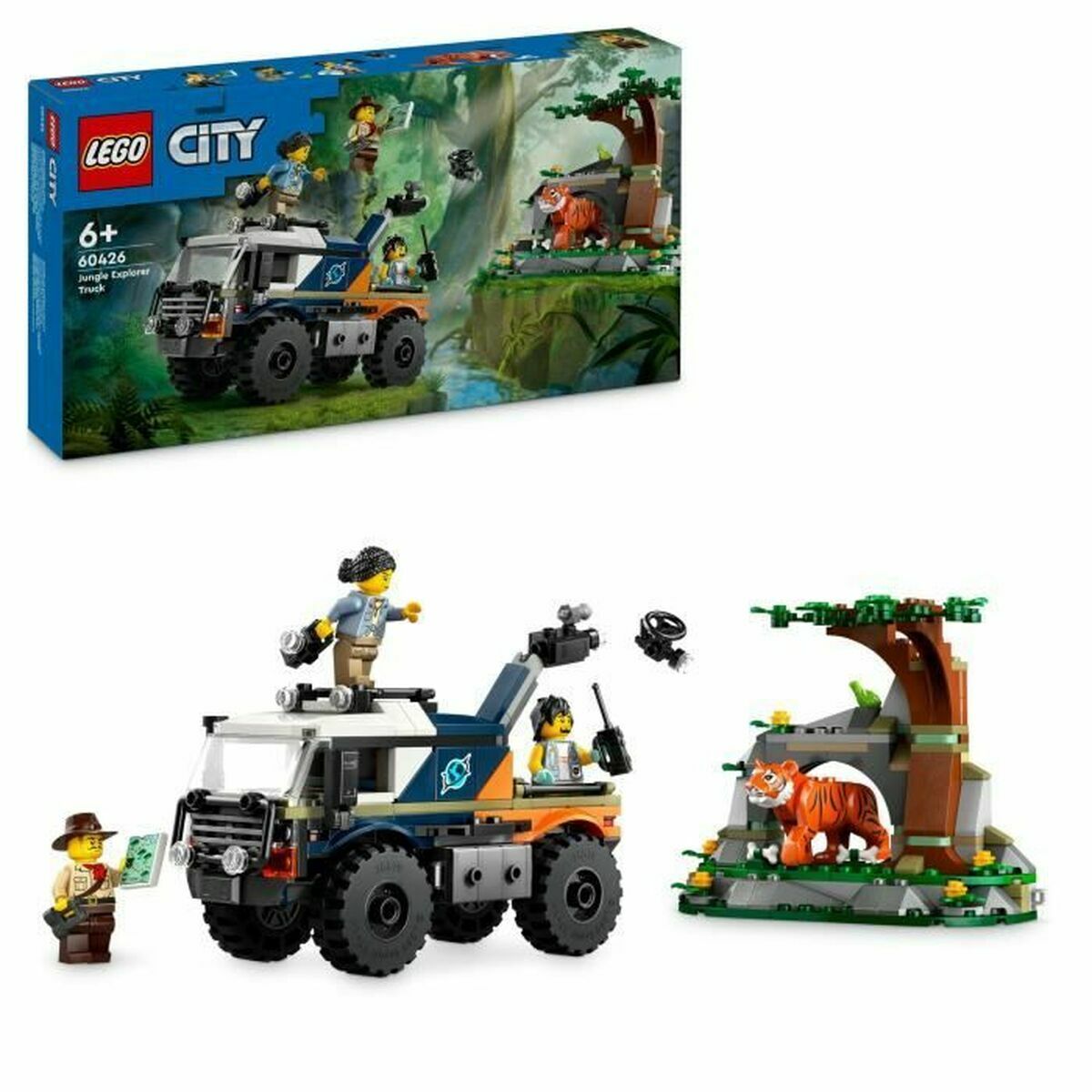 Set de Construcție Lego 60426 Jungle Explorer Off-Road Truck Multicolor - Jucarii si jocuri