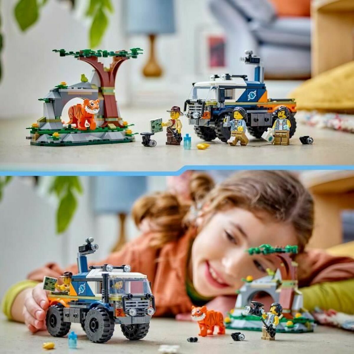 Set de Construcție Lego 60426 Jungle Explorer Off-Road Truck Multicolor - Jucarii si jocuri