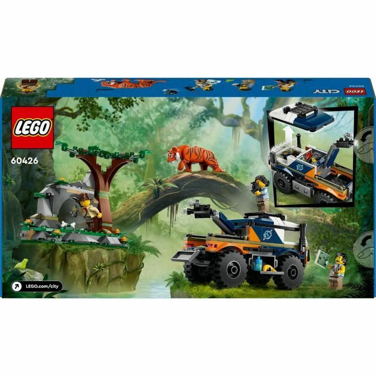 Set de Construcție Lego 60426 Jungle Explorer Off-Road Truck Multicolor - Jucarii si jocuri
