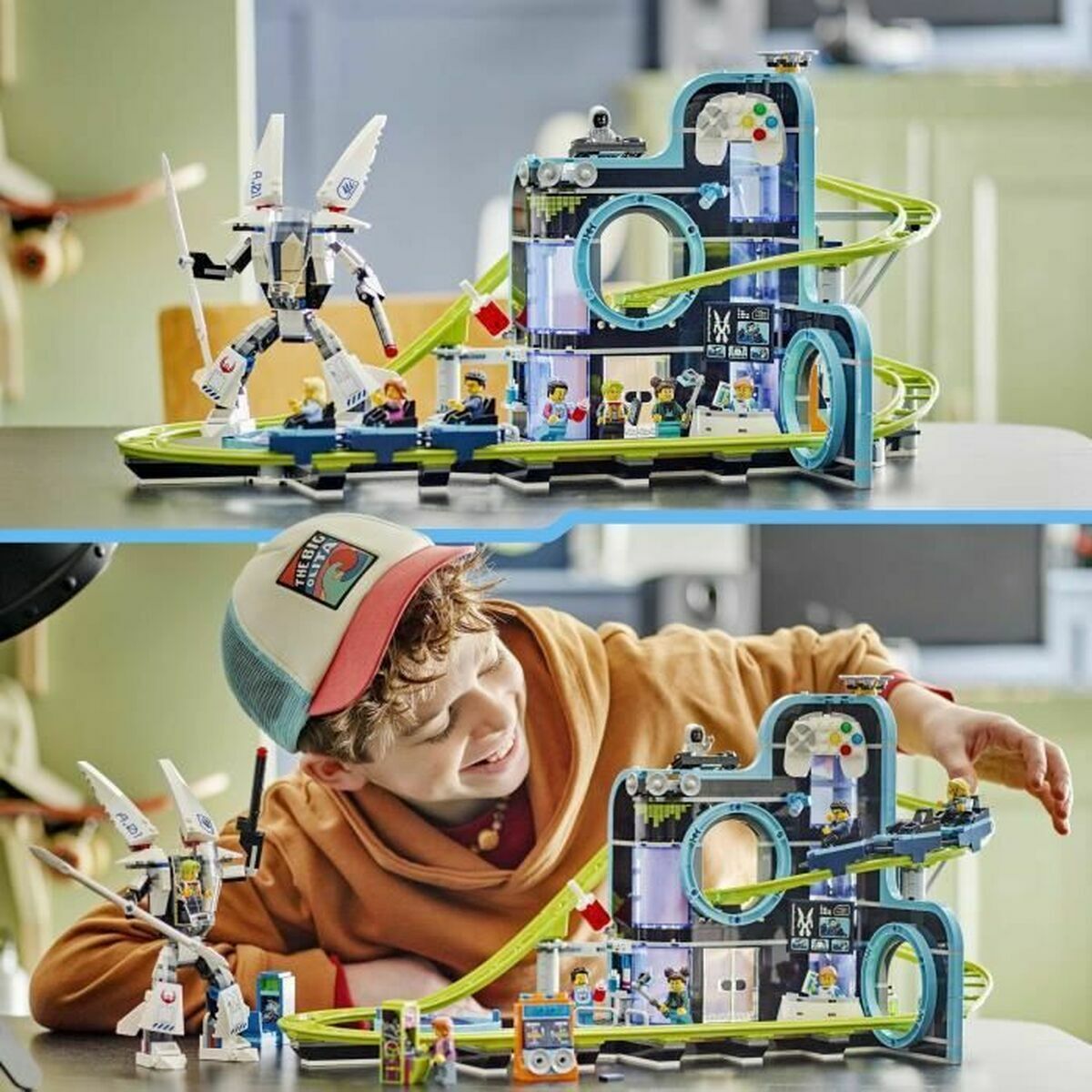 Set de Construcție Lego 60421 Robot World Amusement Park Multicolor - Jucarii si jocuri
