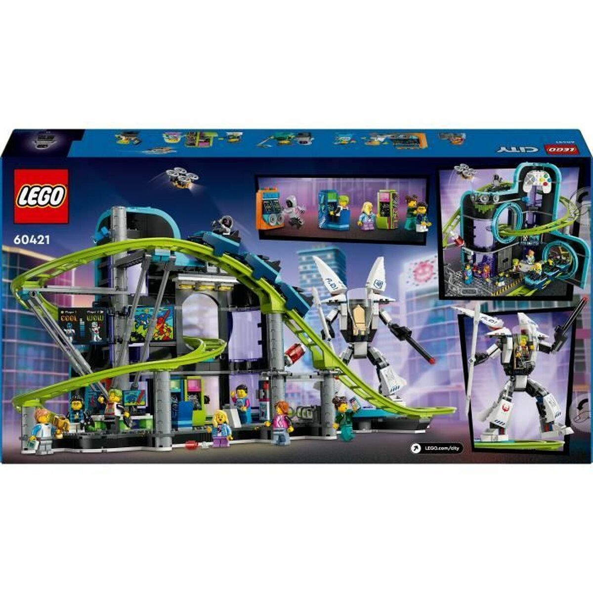Set de Construcție Lego 60421 Robot World Amusement Park Multicolor - Jucarii si jocuri