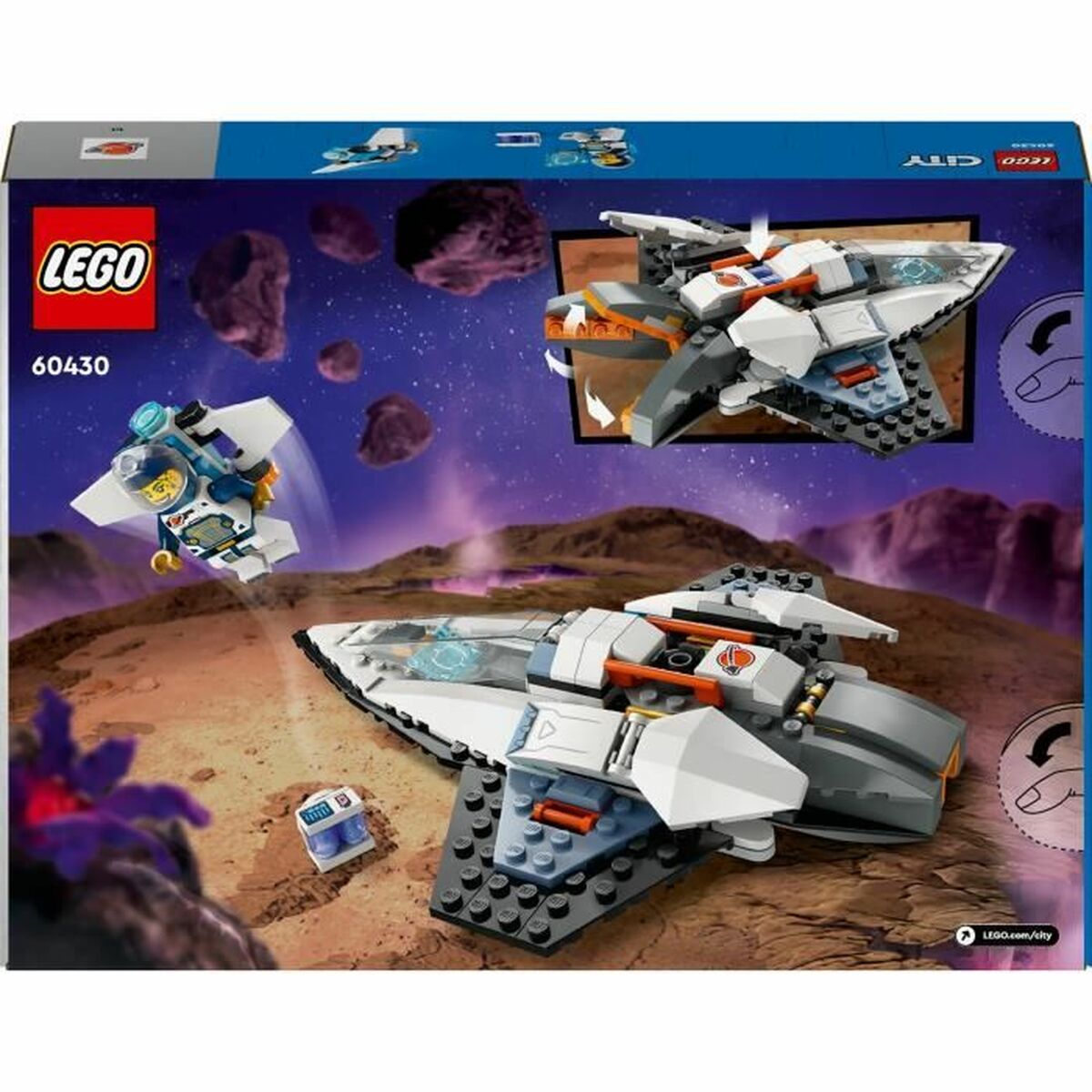 Playset Lego 60430 Interstellar Spaceship - Jucarii si jocuri, Păpuși și figurine