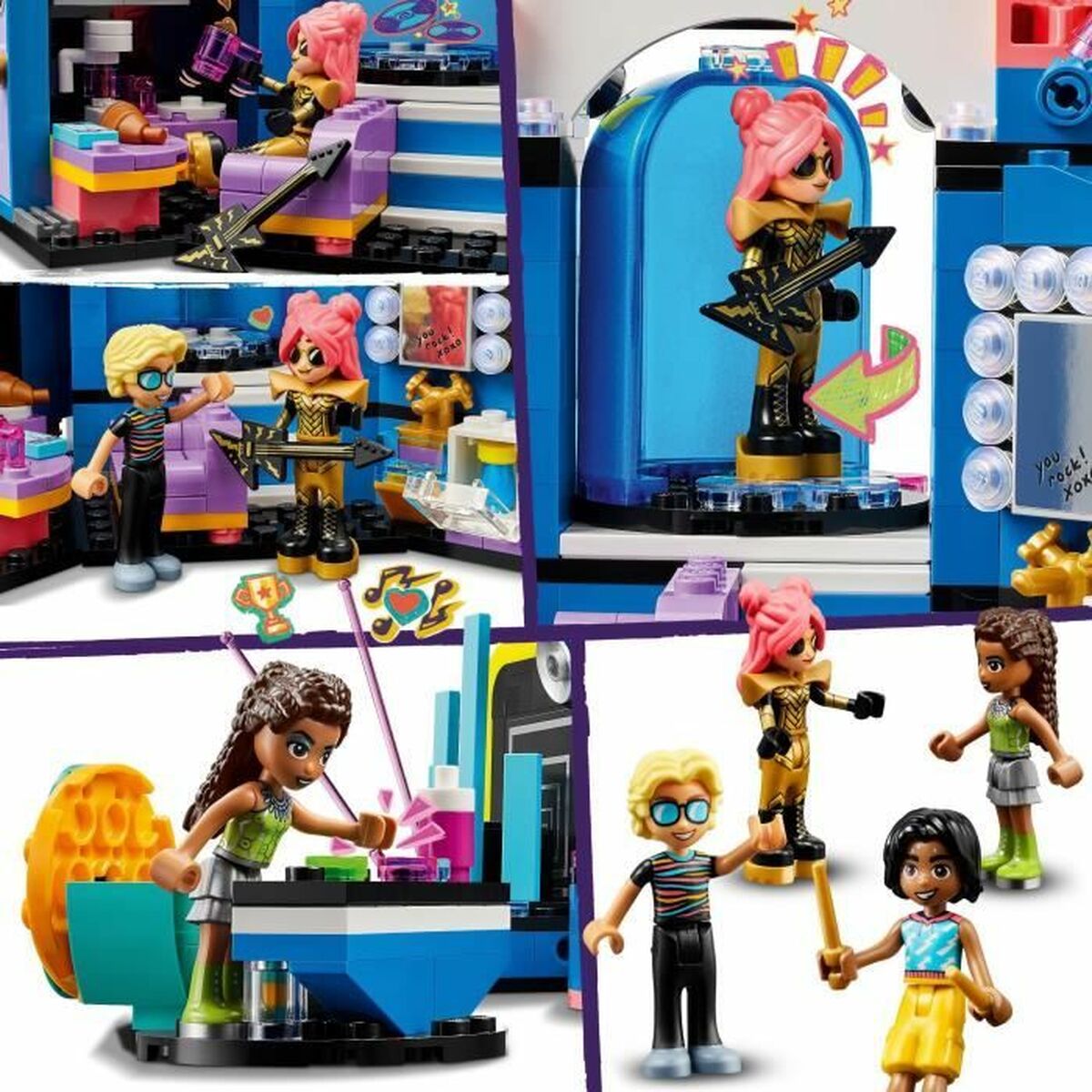 Set de Construcție Lego 42616 Friends Heartlake City Musical Violet 669 Piese - Jucarii si jocuri