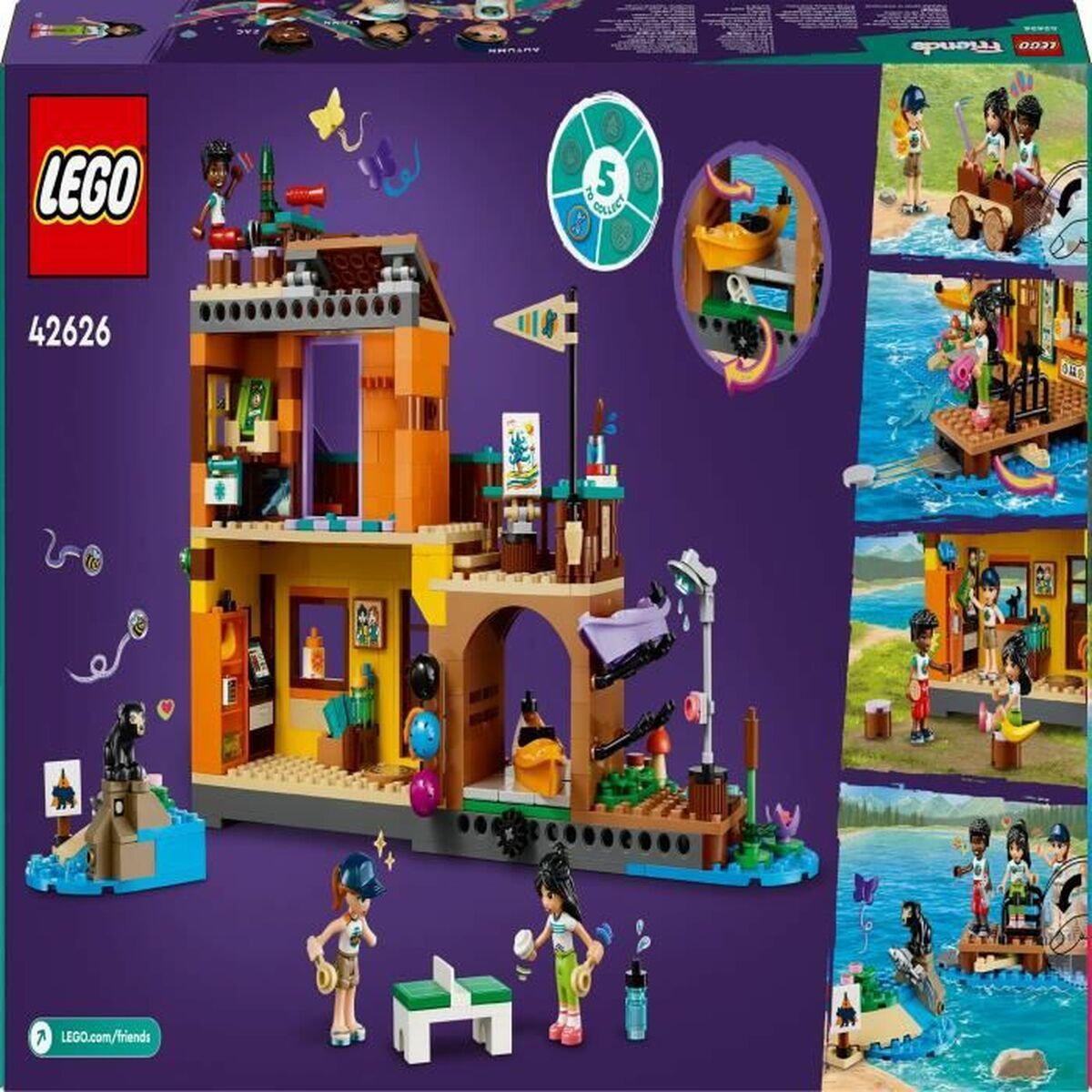 Set de Construcție Lego 42626 Water Sports Adventure Base Multicolor - Jucarii si jocuri