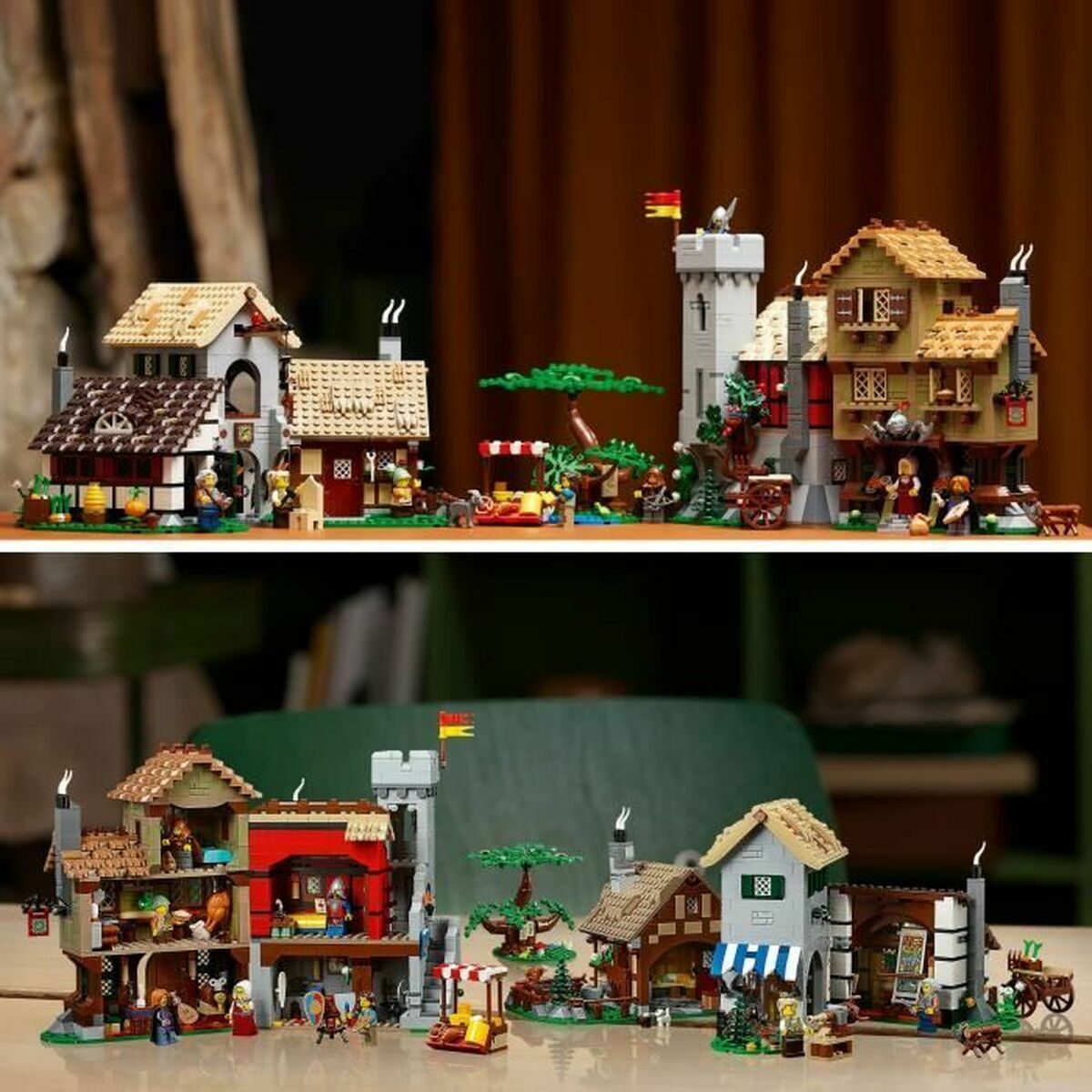Set de Construcție Lego 10332 Medieval Town Square 3304 Piese - Jucarii si jocuri