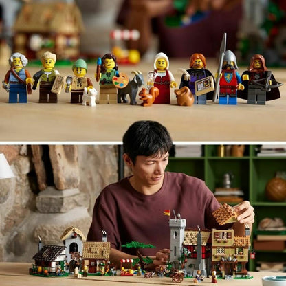 Set de Construcție Lego 10332 Medieval Town Square 3304 Piese - Jucarii si jocuri