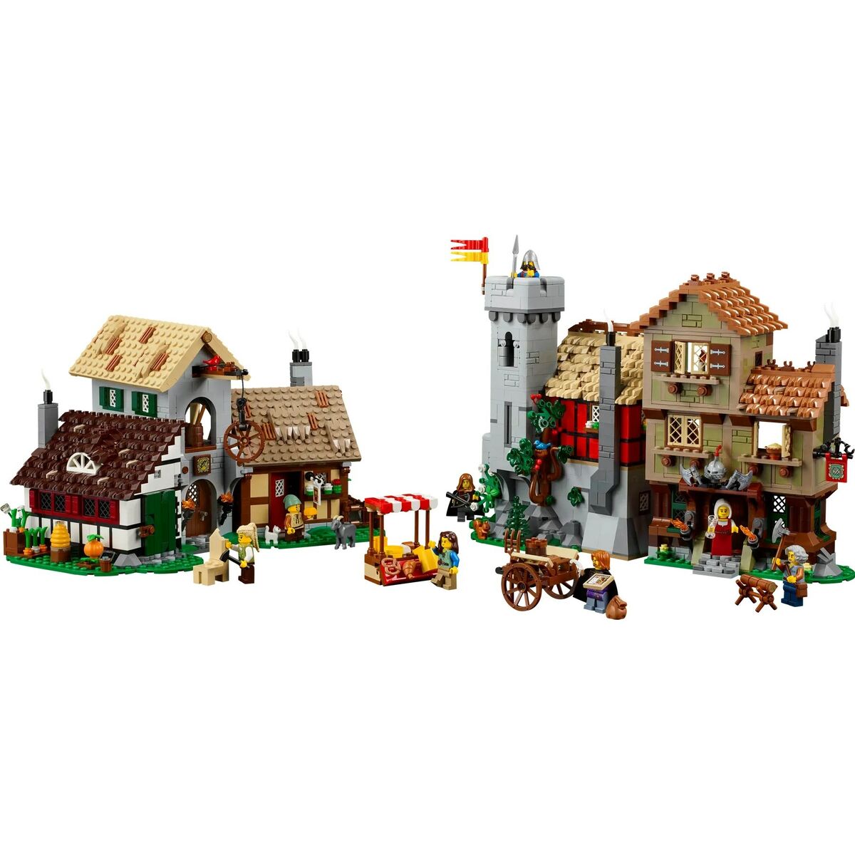 Set de Construcție Lego ICONS 10332 Medieval Town Square 3304 Piese - Jucarii si jocuri