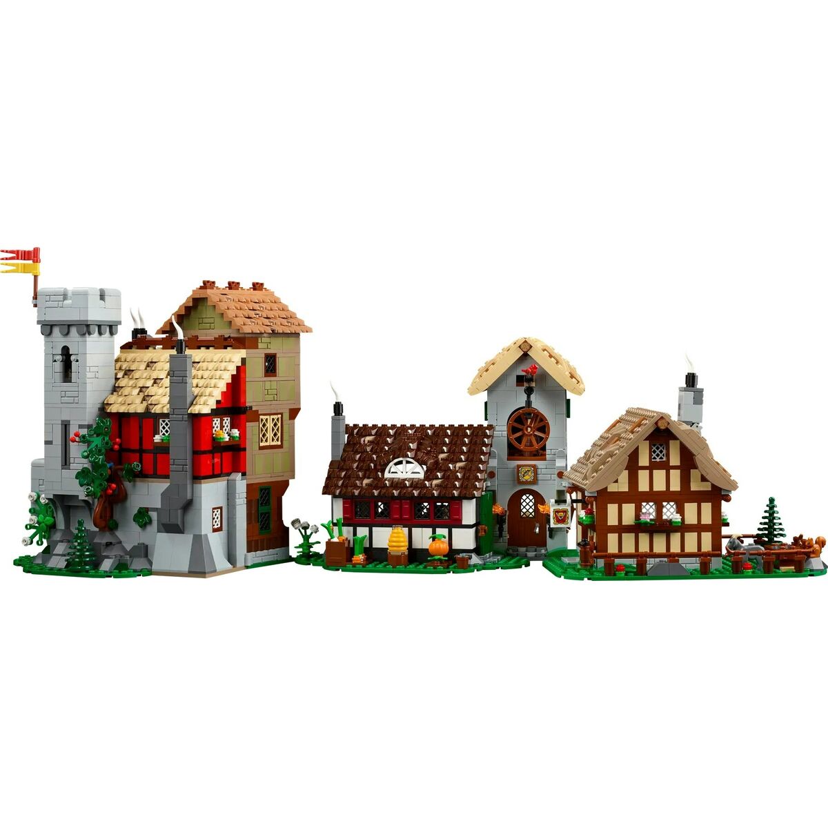 Set de Construcție Lego ICONS 10332 Medieval Town Square 3304 Piese - Jucarii si jocuri