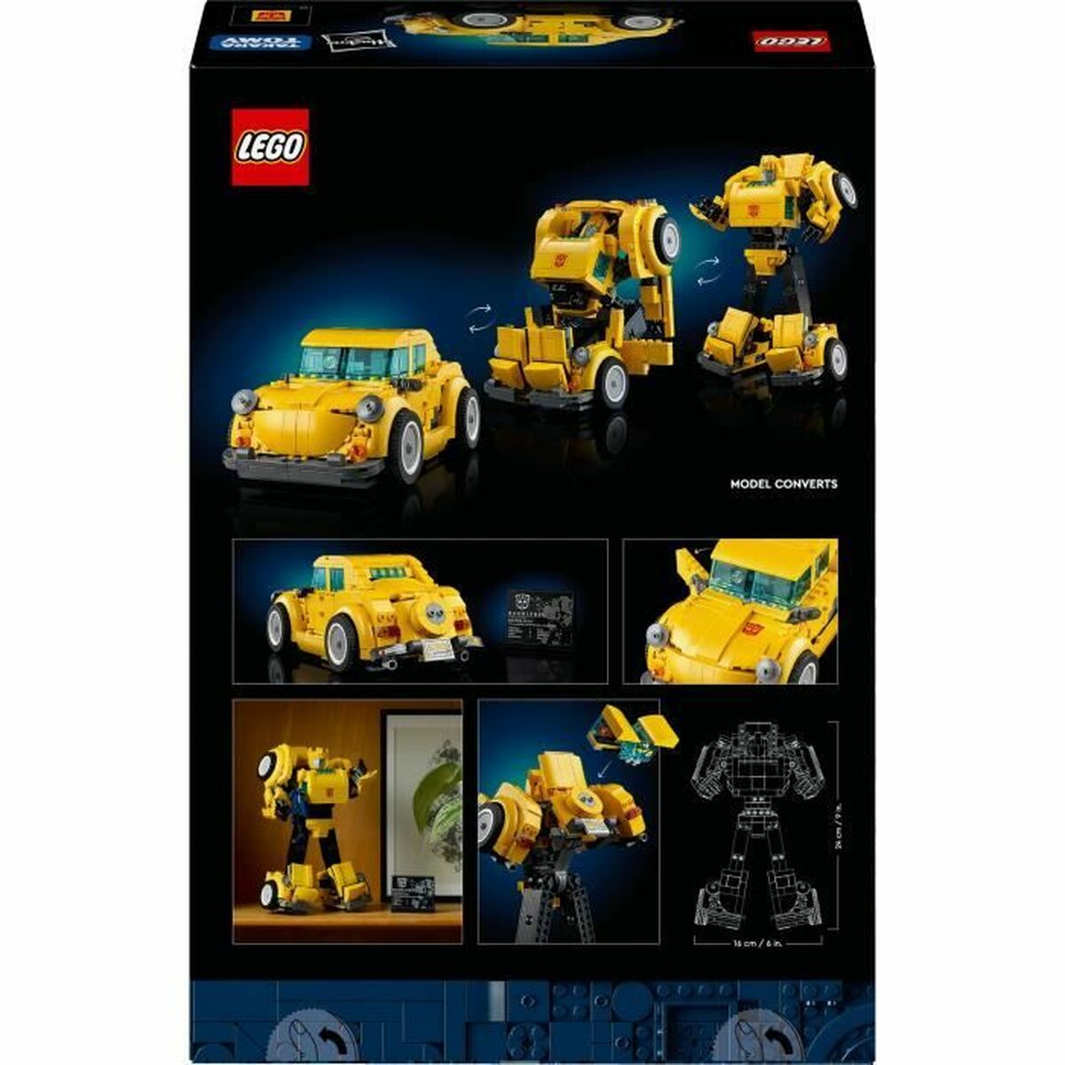 Set de Construcție Lego 10338 Transformers Bumblebee Multicolor - Jucarii si jocuri