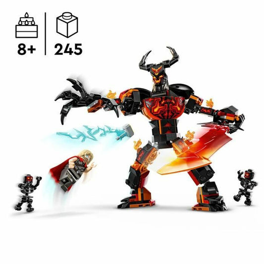 Set de Construcție Lego 76289 Thor vs. Surtur 245 Piese - Jucarii si jocuri
