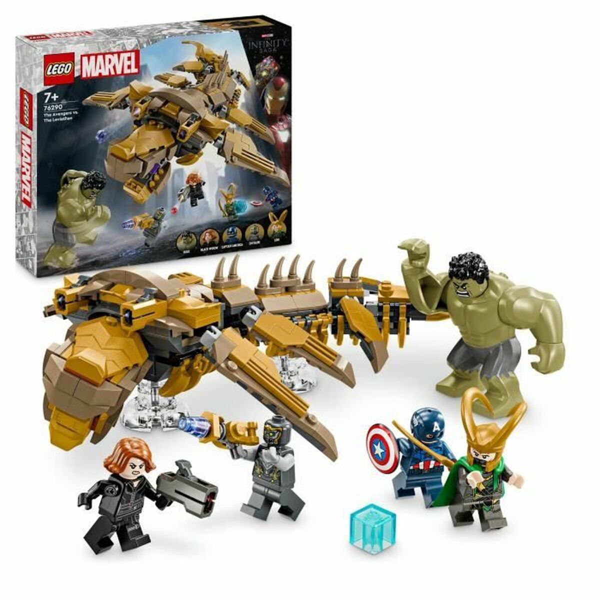 Set de Construcție Lego Marvel 76290 Avengers Leviathan Set 347 Piese - Jucarii si jocuri
