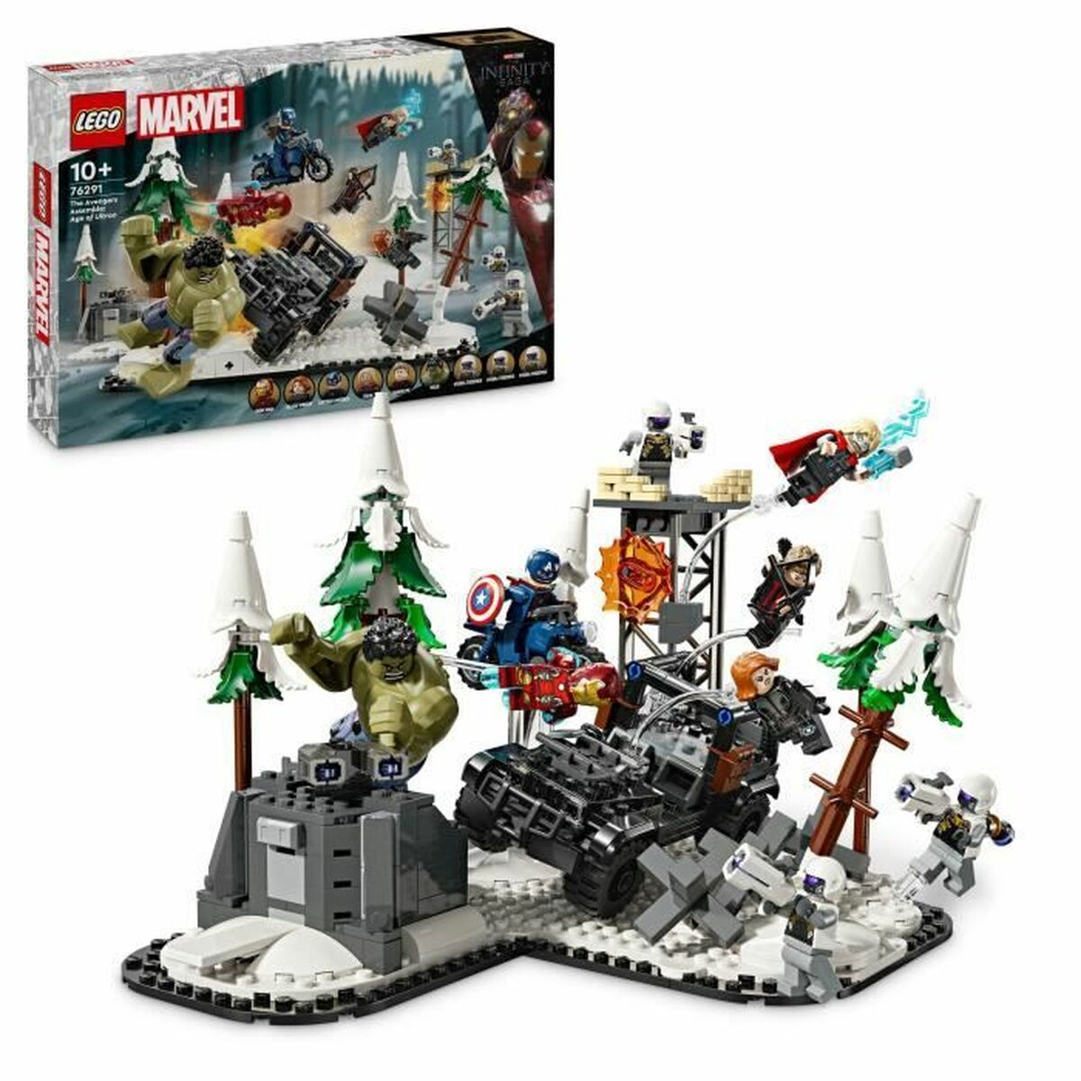 Set de Construcție Lego Los Vengadores se reúnen: La era de Ultrón Multicolor - Jucarii si jocuri