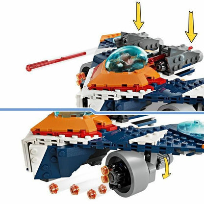 Set de Construcție Lego 76278 Marvel: Rocket vs. Ronan's Spaceship Multicolor 290 Piese - Jucarii si jocuri