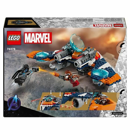 Set de Construcție Lego 76278 Marvel: Rocket vs. Ronan's Spaceship Multicolor 290 Piese - Jucarii si jocuri