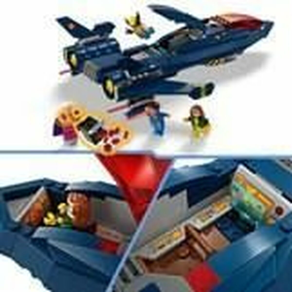Set de Construcție Lego 76281 Marvel The X-Men's X-Jet Multicolor - Jucarii si jocuri