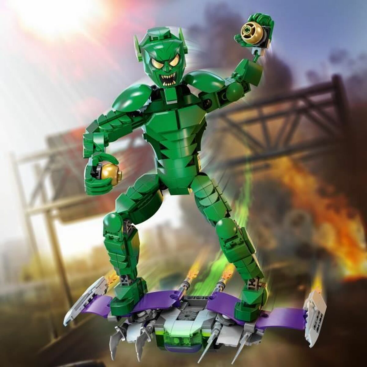 Set de Construcție Lego 76284 Green Goblin Multicolor 471 Piese - Jucarii si jocuri