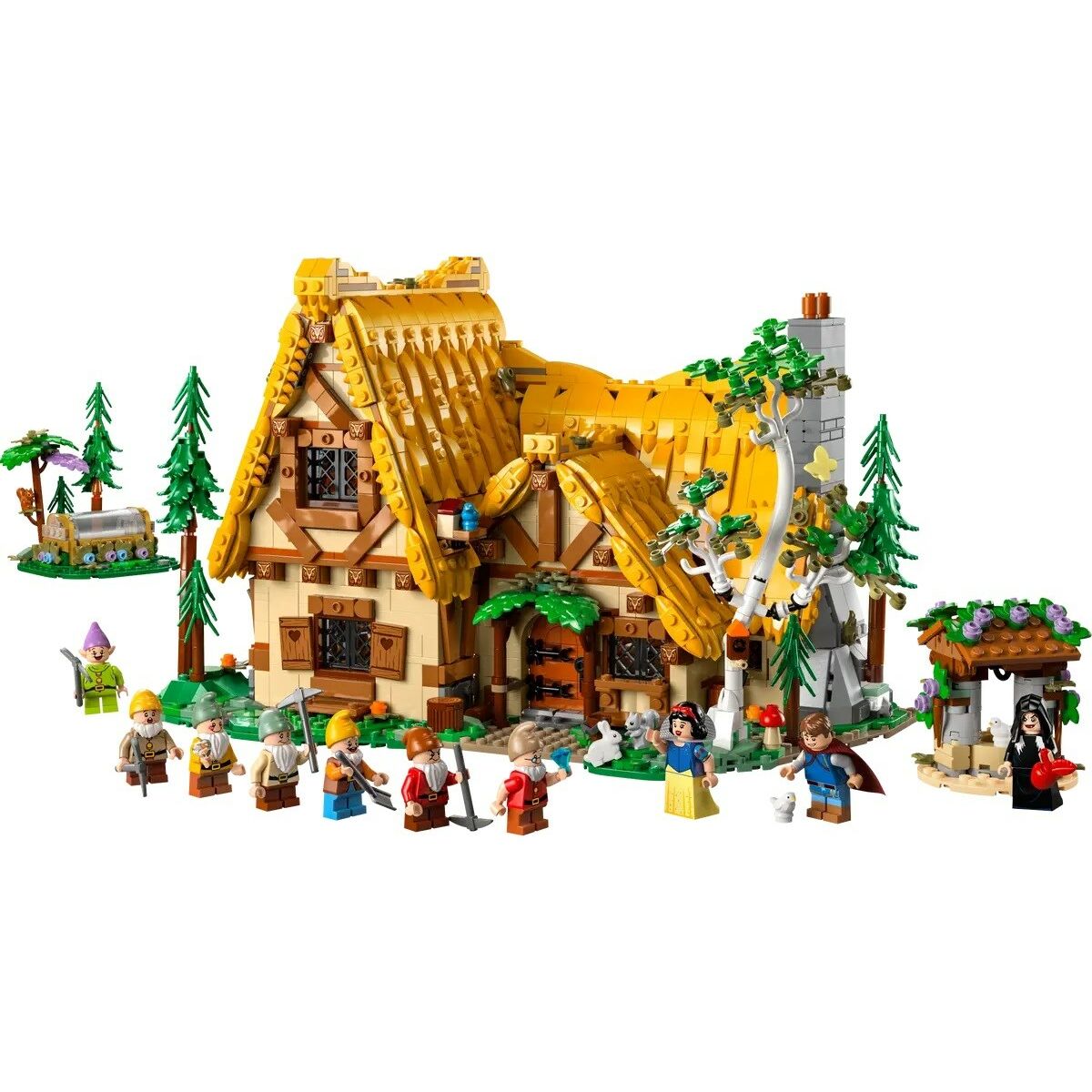 Set de Construcție Lego Casita de Blancanieves y los siete enanitos 2228 Piese - Jucarii si jocuri