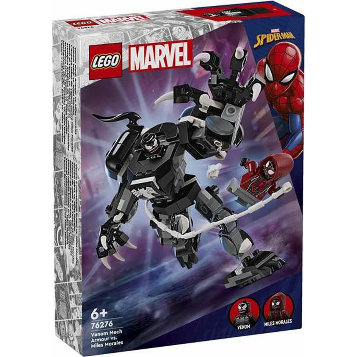 Set de Construcție Lego Venom Mech Armor vs Miles Morales Multicolor - Jucarii si jocuri