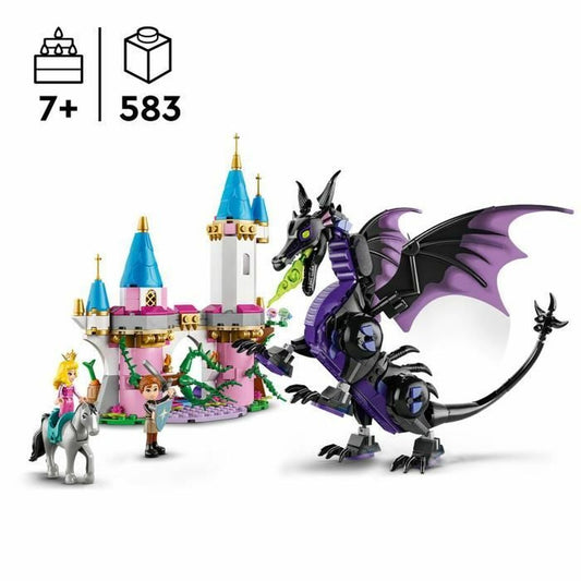 Set de Construcție Lego Disney Princess 43240 Maleficent as a dragon Multicolor 583 Piese - Jucarii si jocuri