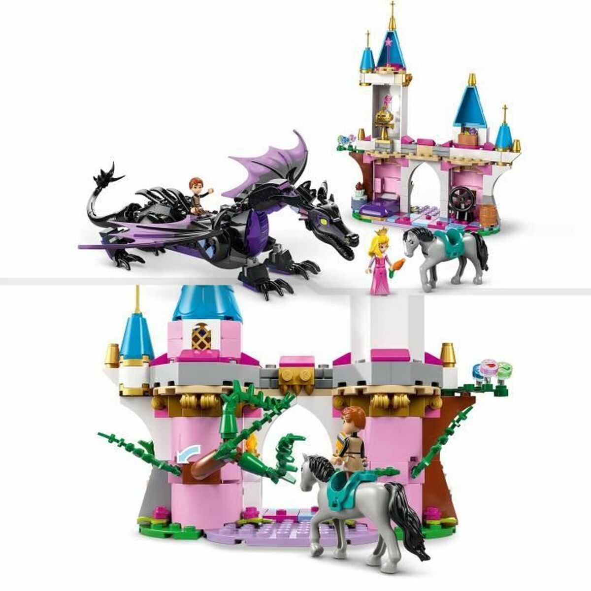 Set de Construcție Lego Disney Princess 43240 Maleficent as a dragon Multicolor 583 Piese - Jucarii si jocuri