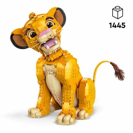Set de Construcție Lego Disney Classic 43247 Simba, the Young Lion King Multicolor 1445 Piese - Jucarii si jocuri