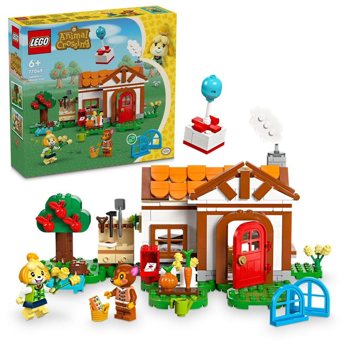 Set de Construcție Lego 77049 Animal´s Crossing Isabelle´s House visit - Jucarii si jocuri
