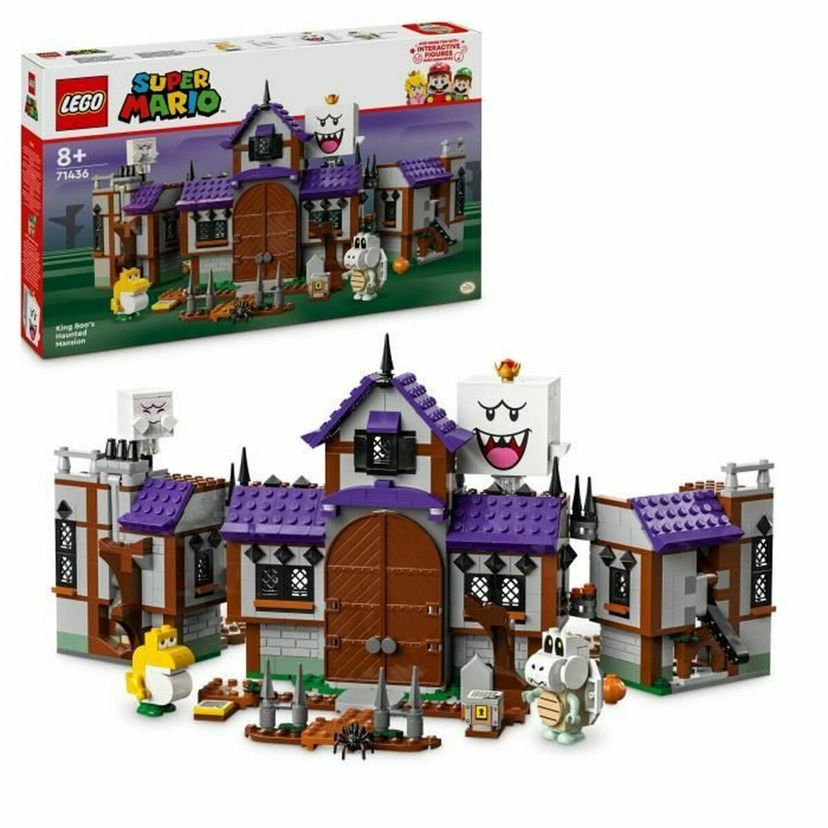 Set de Construcție Lego King Boo's Haunted Mansion Multicolor - Jucarii si jocuri