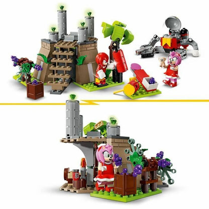 Set de Construcție Lego Knuckles and the Master Emerald Sanctuary Gamer Set Multicolor - Jucarii si jocuri