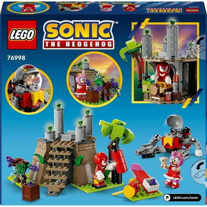 Set de Construcție Lego Knuckles and the Master Emerald Sanctuary Gamer Set Multicolor - Jucarii si jocuri